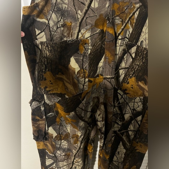 10x Outdoor Bib Overalls Realtree Hardwood 42 Regular Camouflage Hunting - Picture 6 of 14